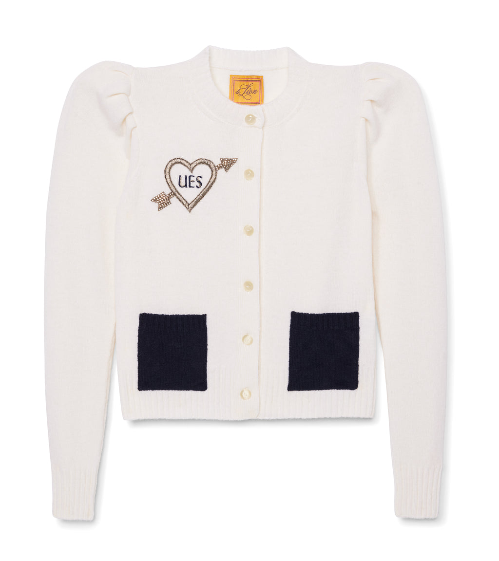 Laurita Puff Sleeve Cardigan – Le Lion