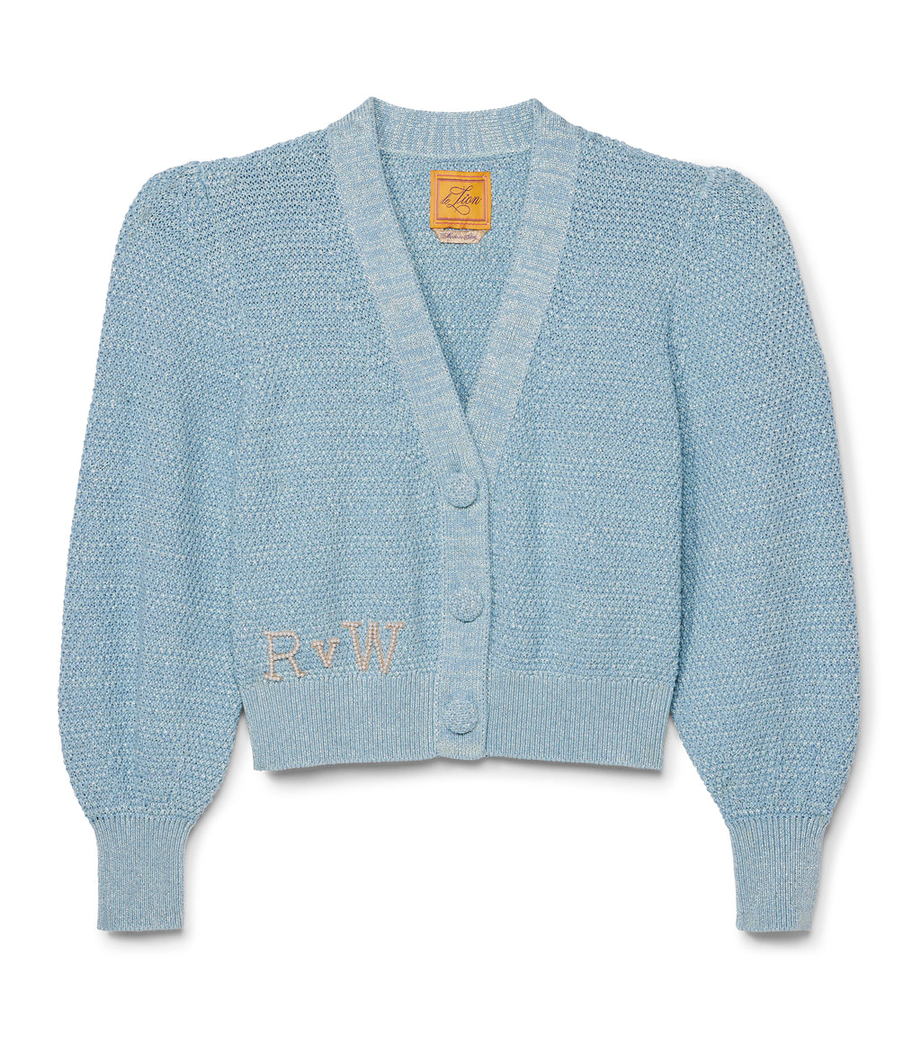 カーディガン Her lip to - herlipto Butterfly Yarn V-Neck Cardigan Herlipto Butterfly Yarn V-Neck Cardigan