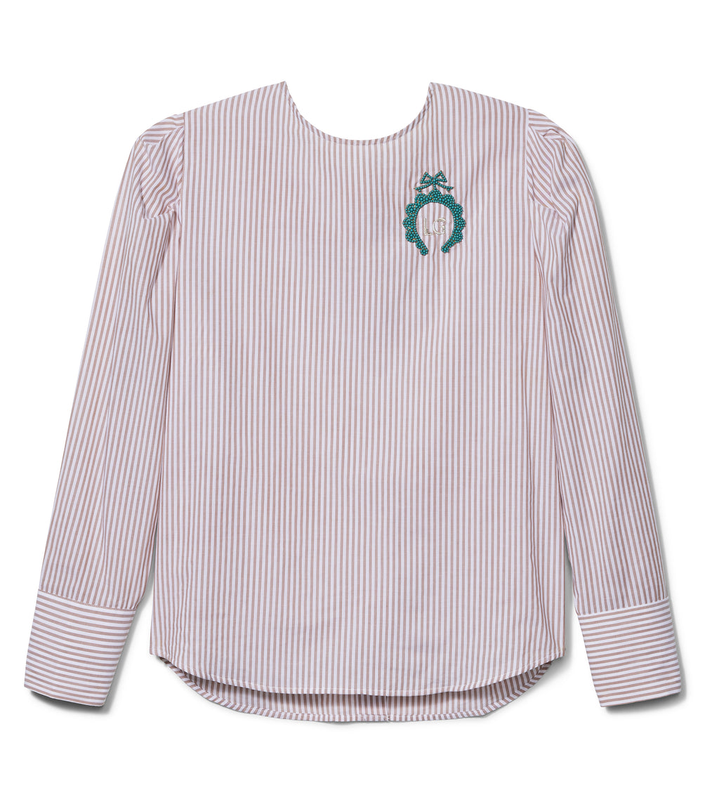 【美品】IRENE Mohair Stripe Shirt Jacket 36 Irene Shirt – Le Lion