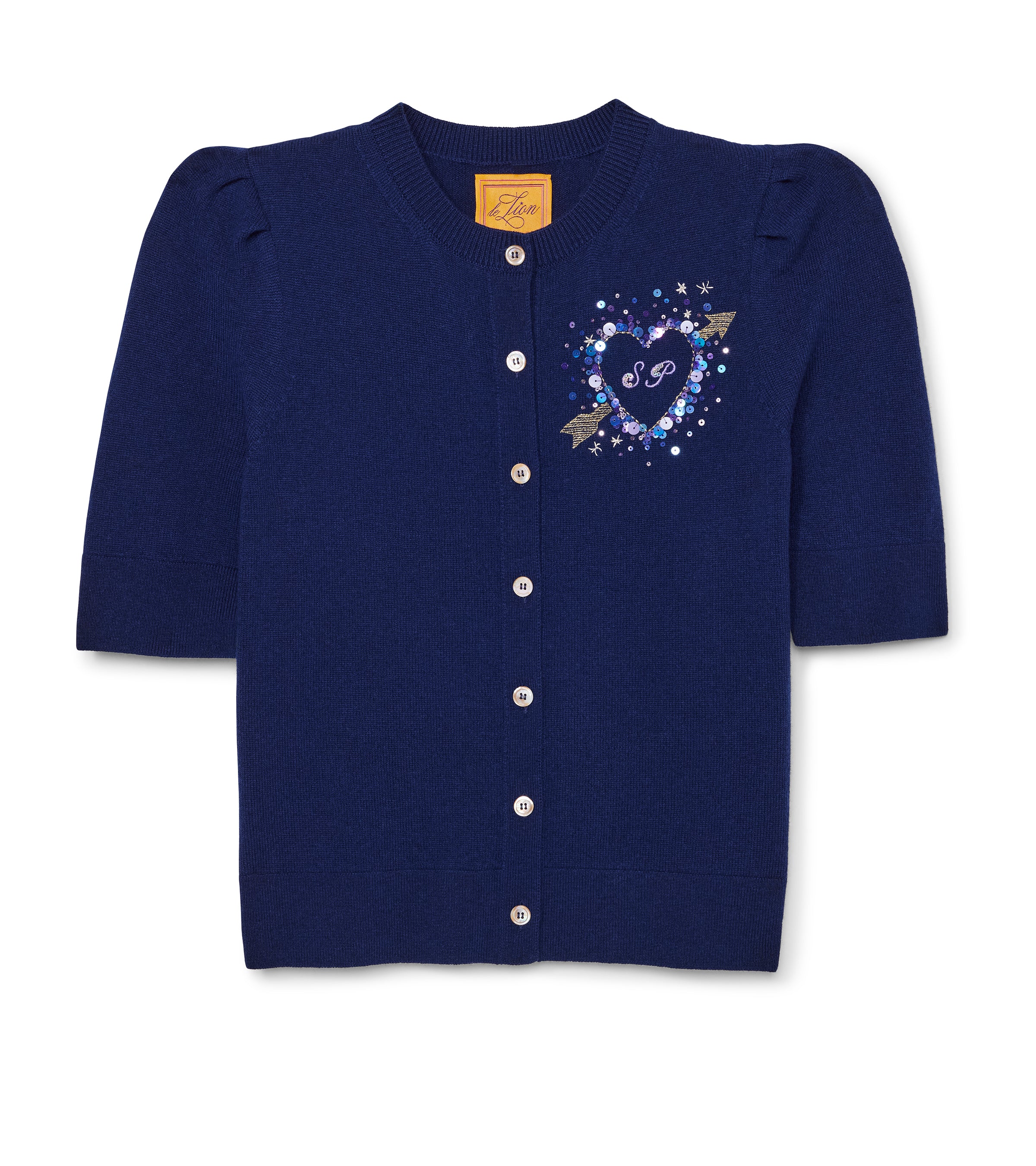 Short Sleeve Laursie Cardigan – Le Lion Short Sleeve Laursie Cardigan – Le Lion