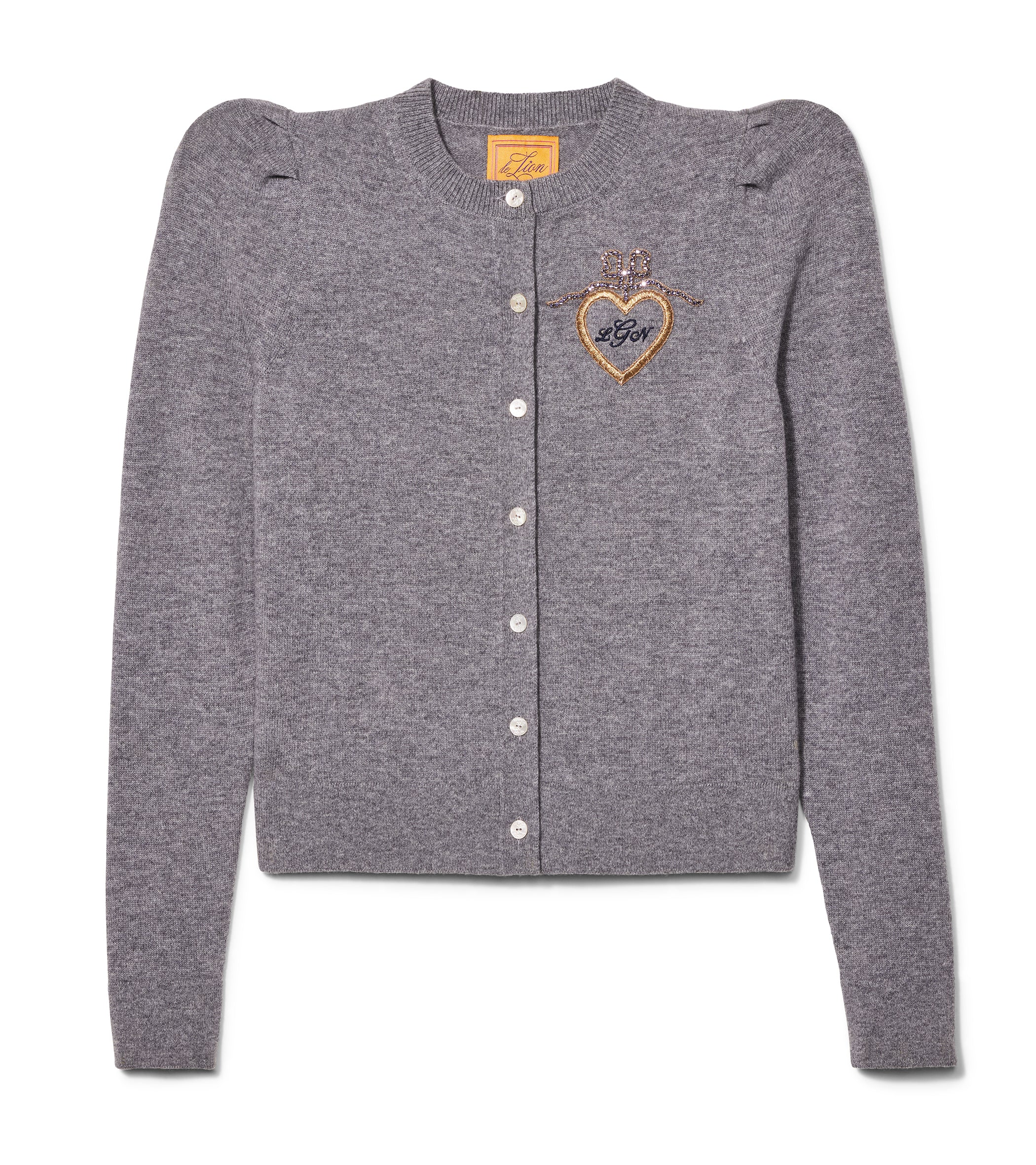 Puff Sleeve Laursie Cardigan – Le Lion