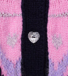 West Fair Isle Cardigan | Pink Multi