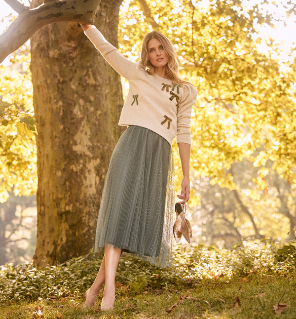 Paris Puff Sleeve With Bows