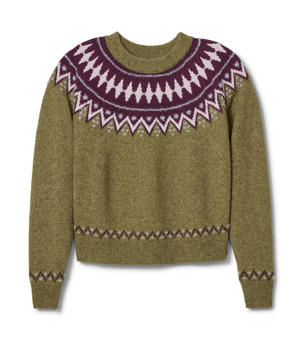 Annie Fair Isle Crew