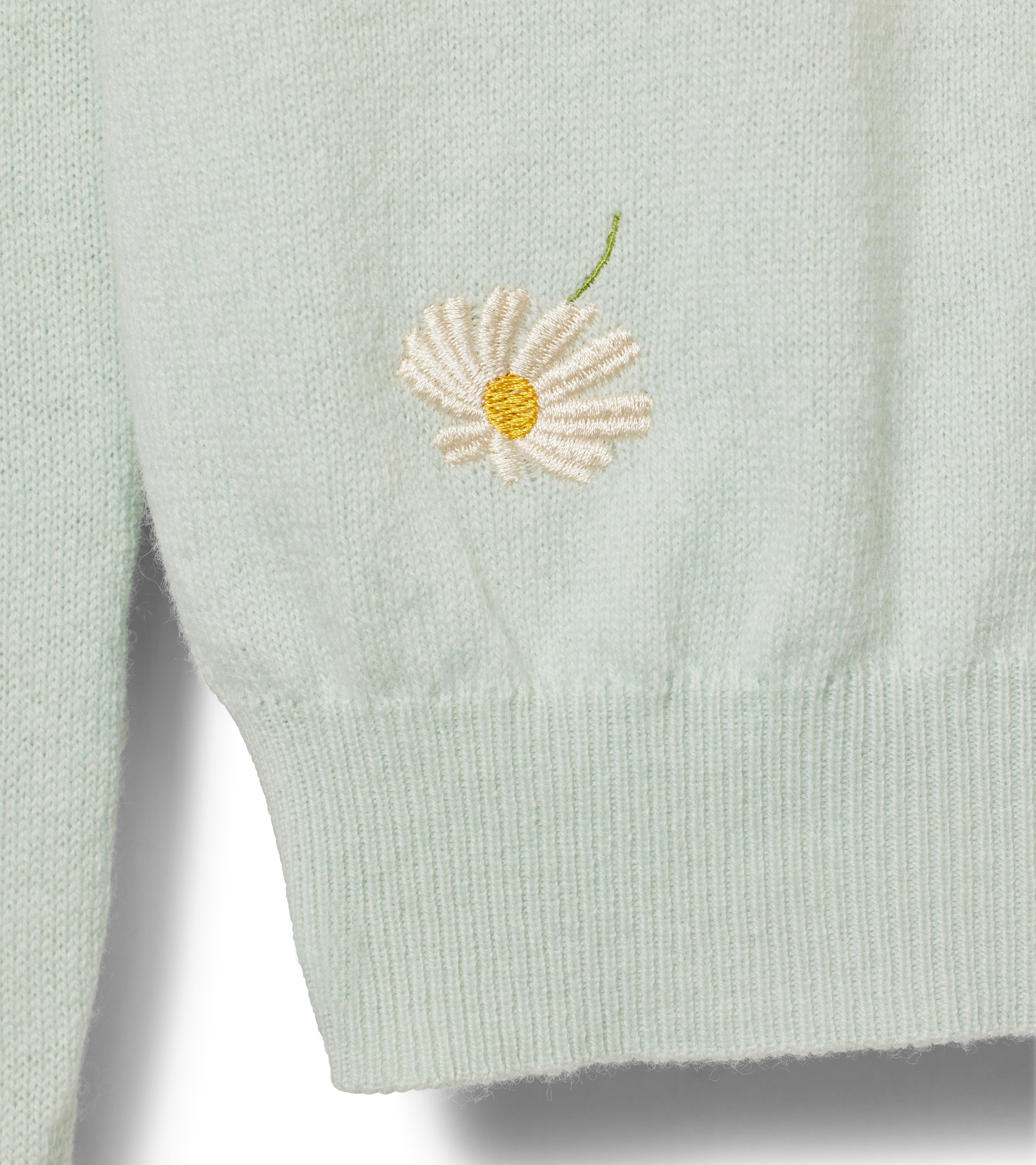 Alice Cardigan with Daisy Embroidery – Le Lion