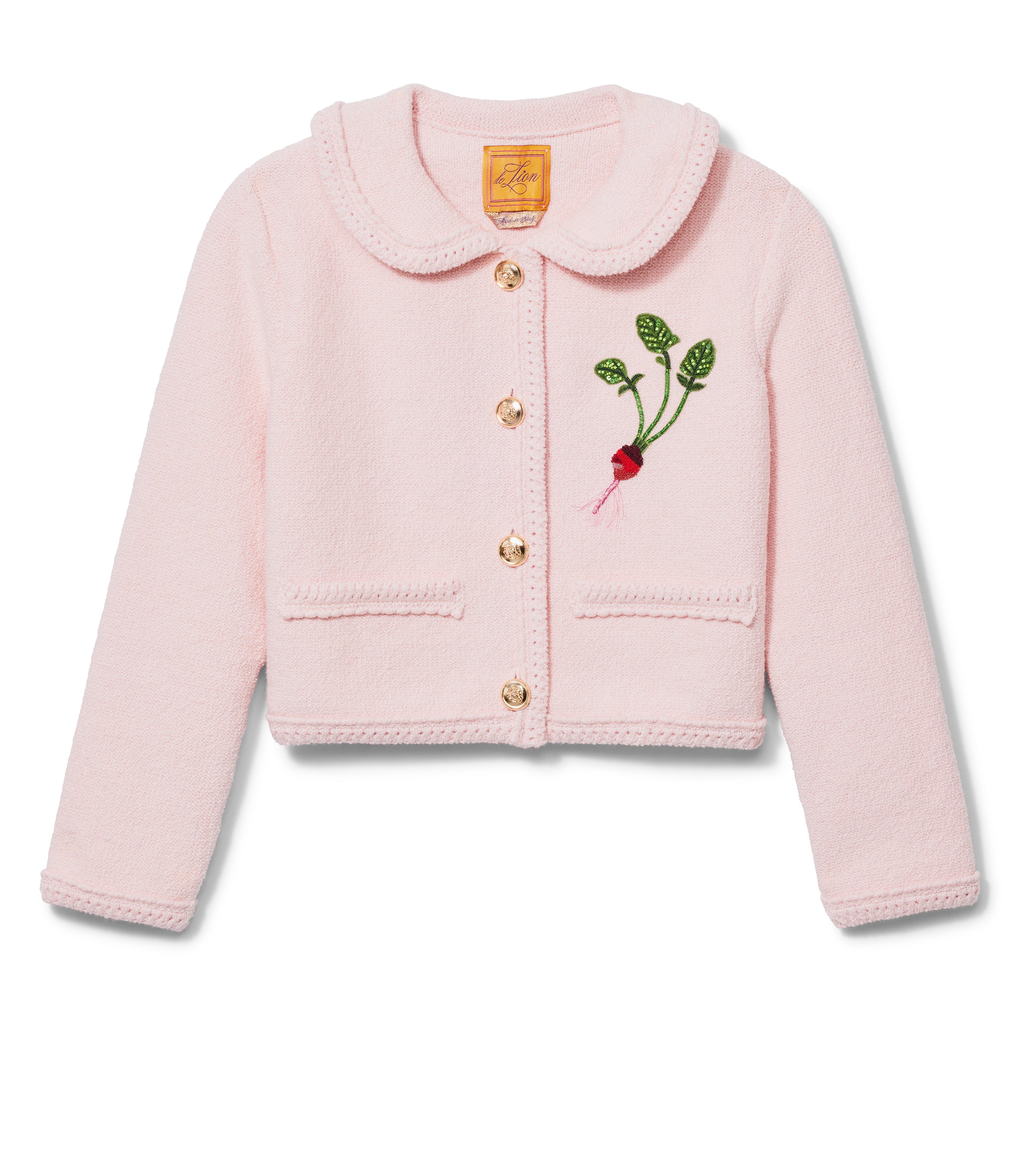 Cotton Blanche Jacket with Collar – Le Lion