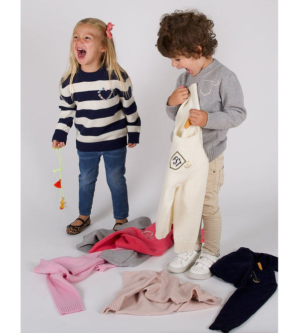 Kids Petite Crew with Heart