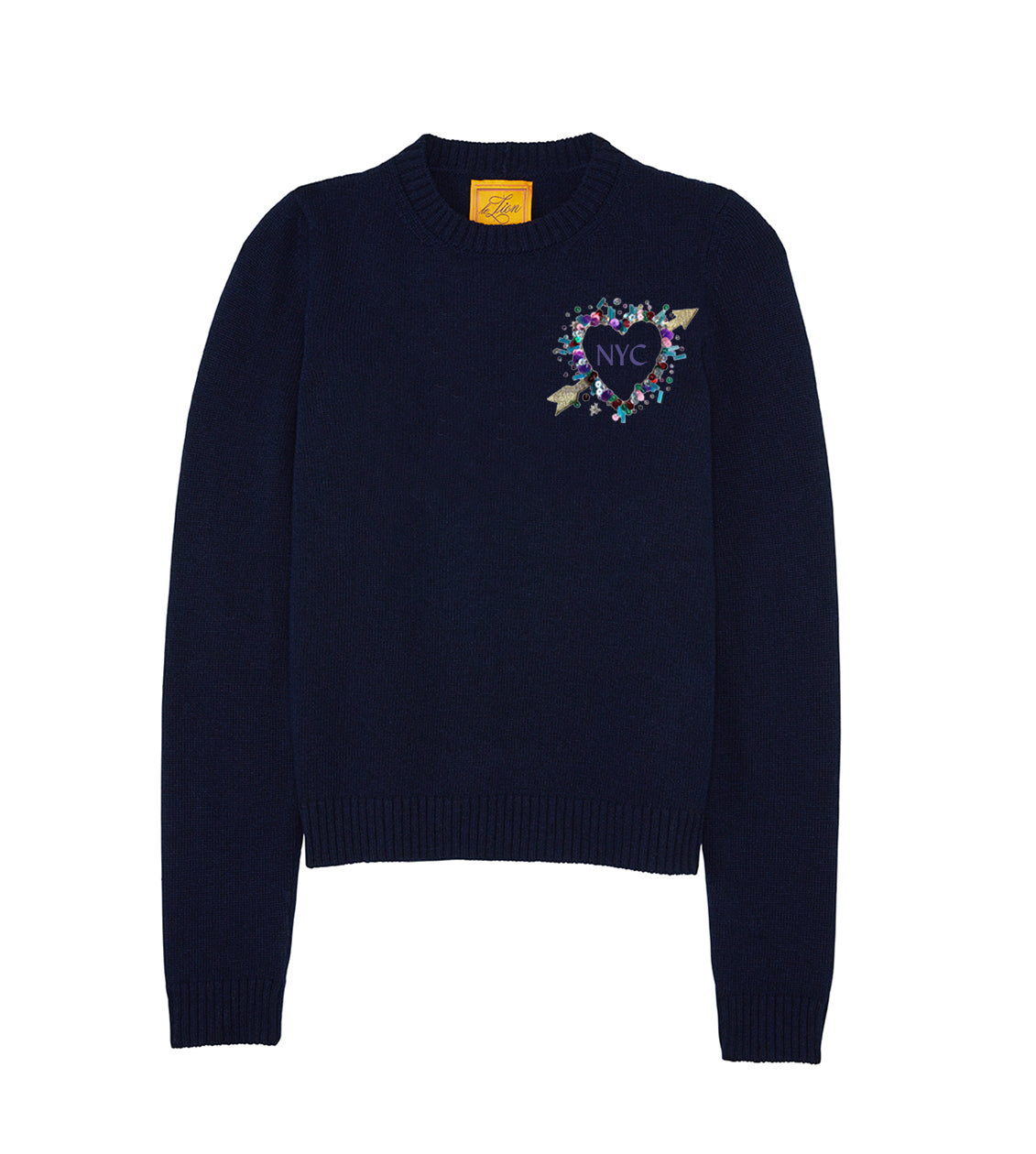 Petite crew neck discount sweater